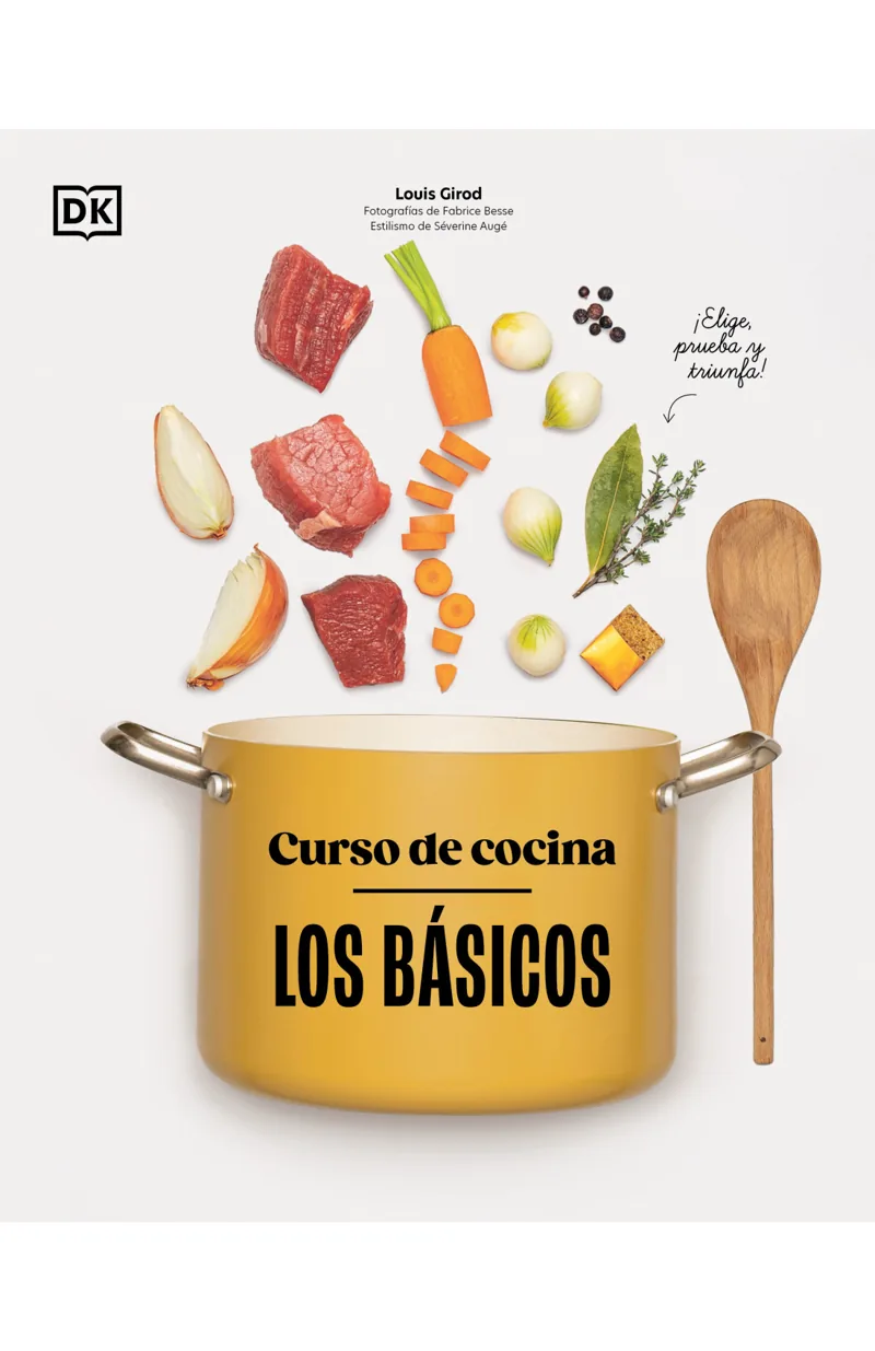 Portada de Curso de cocina - Los básicos — Tapa dura · DK