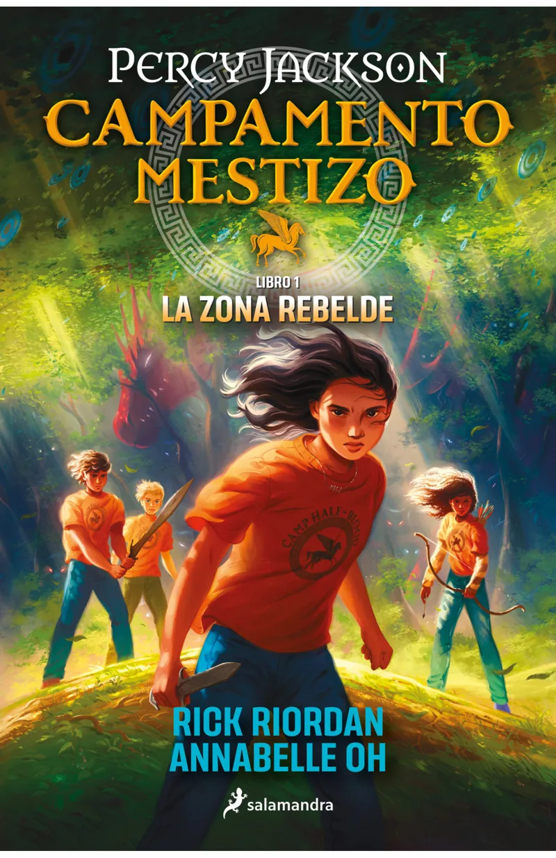 Portada de Campamento Mestizo 1 - La zona rebelde — Tapa blanda con solapas · Salamandra