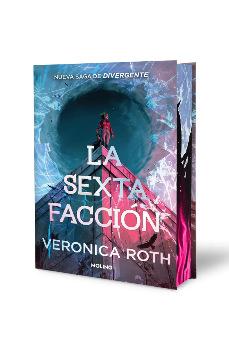 Portada de La sexta facción 1 - La sexta facción (edición especial limitada con cantos tintados) — Tapa dura con sobrecubierta · Molino