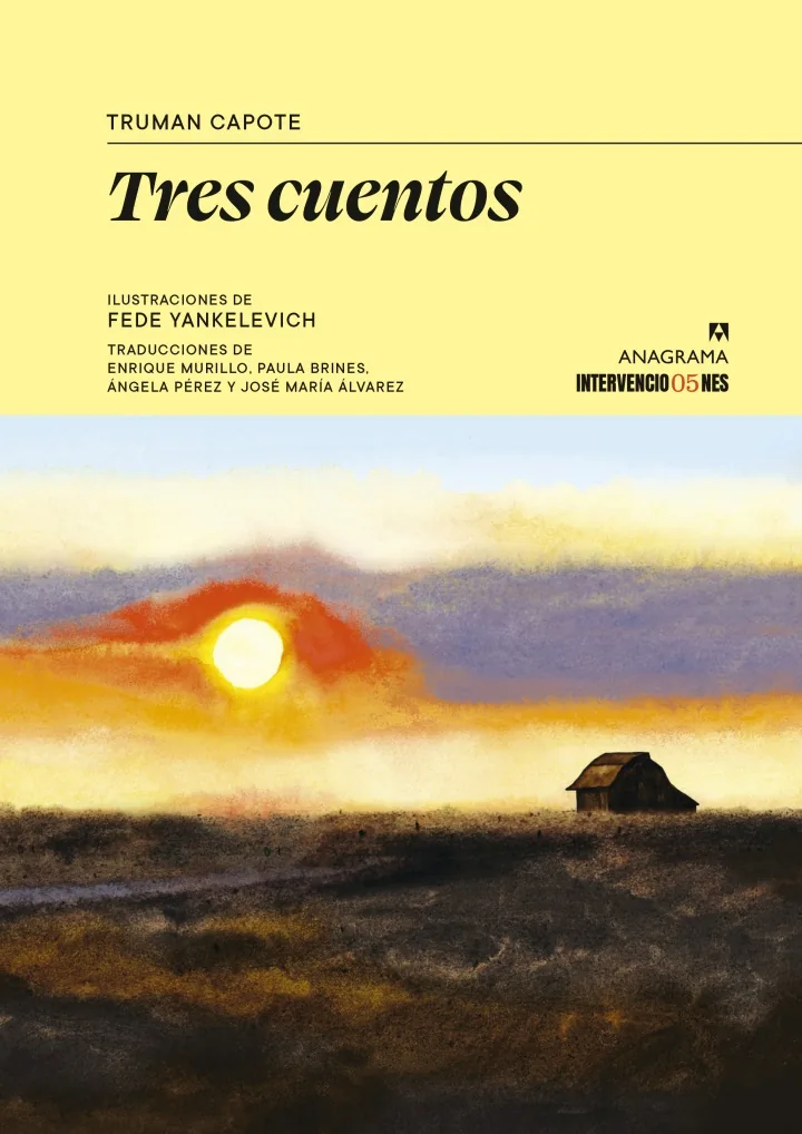 Portada de Tres cuentos — Tapa blanda · Editorial Anagrama