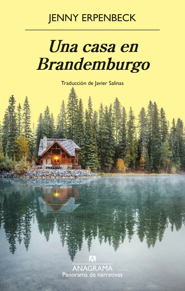 Portada de Una casa en Brandemburgo — Tapa blanda · Editorial Anagrama