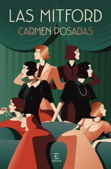 Portada de Las Mitford — Tapa dura con sobrecubierta · Editorial Espasa