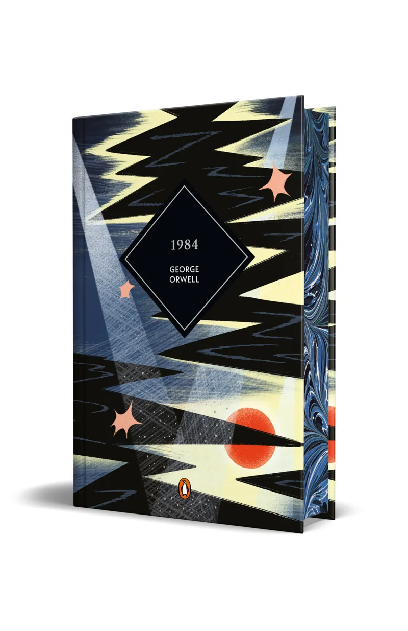 Portada de 1984 (edición especial limitada con cantos tintados) — Tapa dura · Penguin Clásicos
