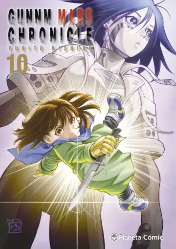 Portada de Gunnm Alita Mars Chronicle nº 10/11 — Rústica sin solapas con s/cub. · Planeta Cómic